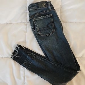 american eagle super stretch jeggings